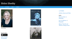 Desktop Screenshot of helensheehy.org
